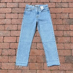 Levi’s Wedgie straight light wash jeans 26x28